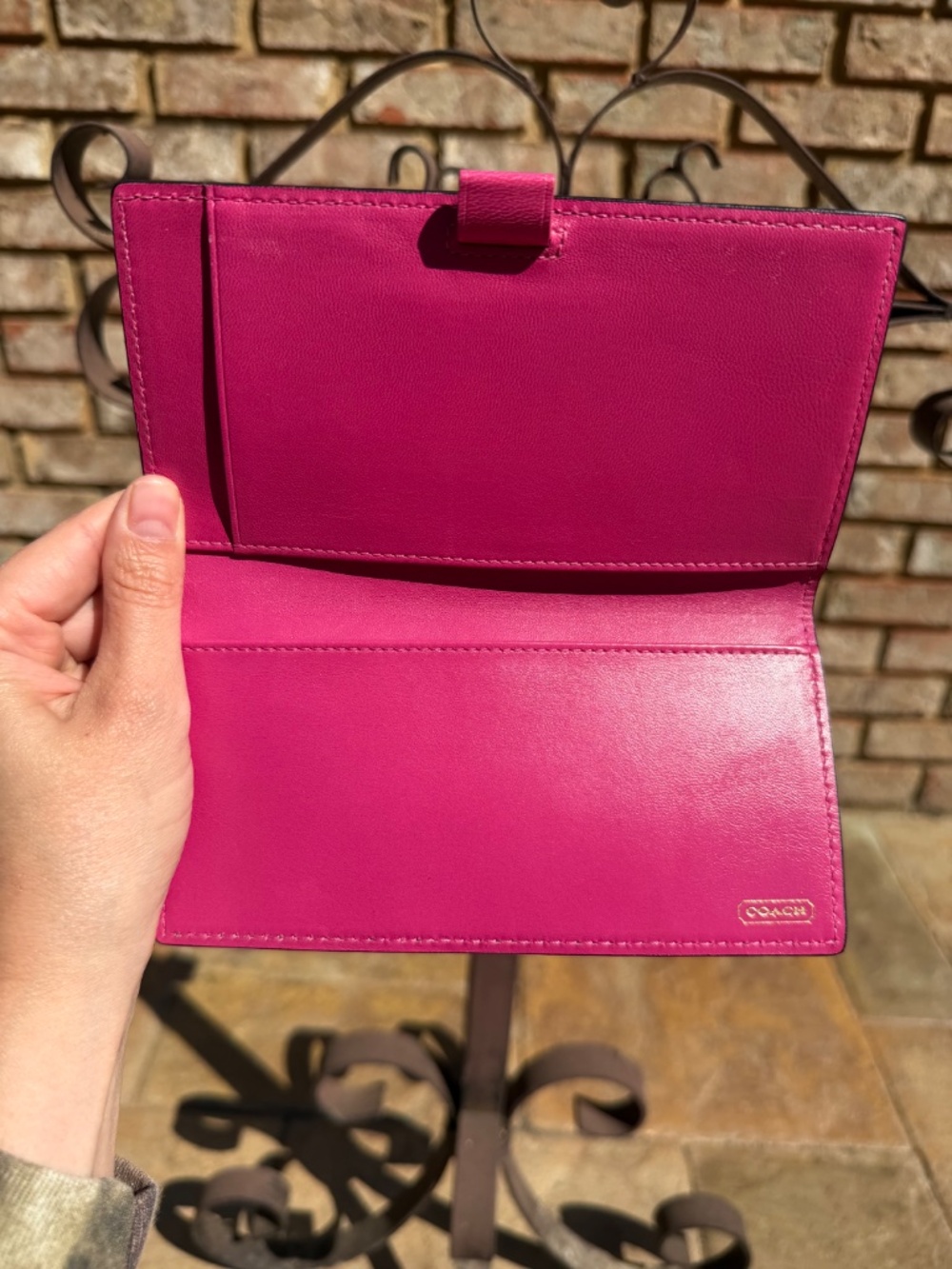 COACH Bleecker Checkbook Wallet - Picture 9 of 9